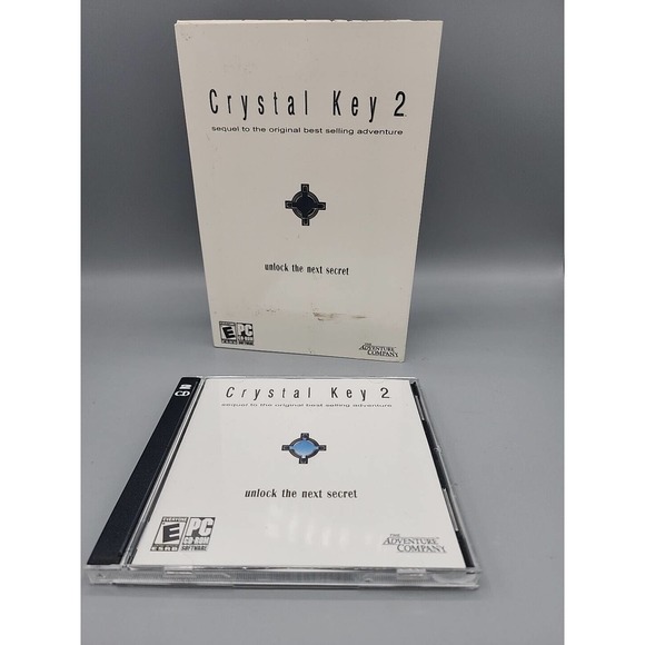 Crystal Key Sequel "Unlock the Next Secret" 2 PC 2 Disks 2004 Adventure Company - Picture 4 of 7
